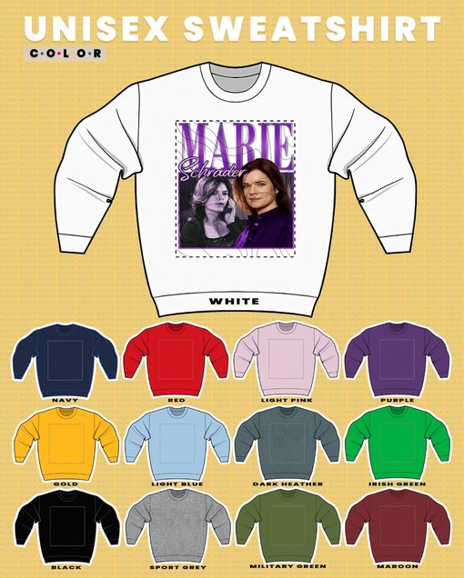 MARIE SCHRADER Funny Breaking Bad Sweatshirt for Fans - Image 3