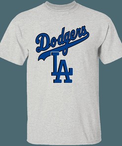 MLB LA Dodgers Retro T-Shirt Sweatshirt Hoodie - Perfect Gifts for Baseball Fans!