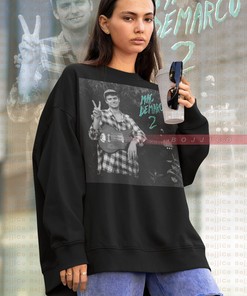 Mac Demarco Retro Sweater showcasing McBriare Samuel Lanyon, Fan Sweater, Roll Night Club, and Chamber Of Reflection