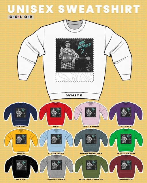 Mac Demarco Retro Sweater showcasing McBriare Samuel Lanyon, Fan Sweater, Roll Night Club, and Chamber Of Reflection - Image 3