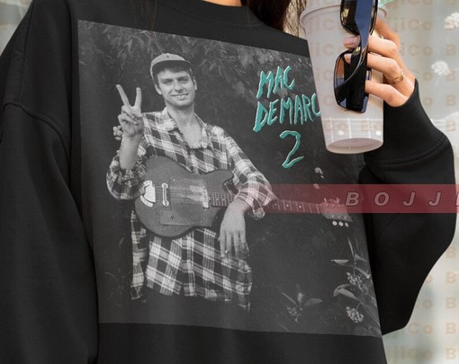Mac Demarco Retro Sweater showcasing McBriare Samuel Lanyon, Fan Sweater, Roll Night Club, and Chamber Of Reflection - Image 4