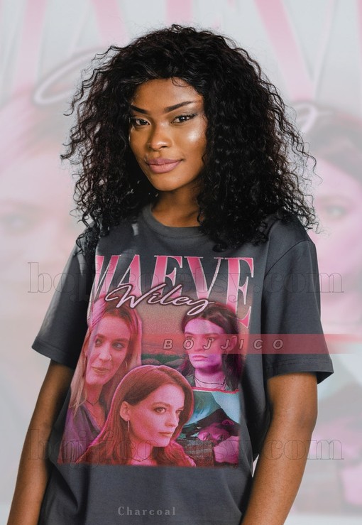 Maeve Wiley Retro Sweater - Vintage Movie Shirts for Women - Minimalist Design