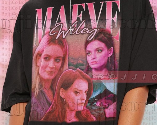 Maeve Wiley Retro Sweater - Vintage Movie Shirts for Women - Minimalist Design - Image 2