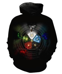 Magical Connection All Over Print 3D Hoodie with Bold Graphics and Quotes