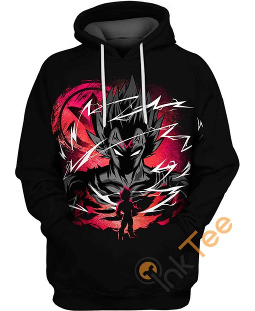 Majin Vegeta Dragon Ball Hoodie with 3D Print in Stunning Design