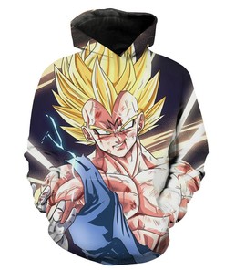 Majin Vegeta Final Explosion Dragon Ball Z Hoodie with 3D All Over Print