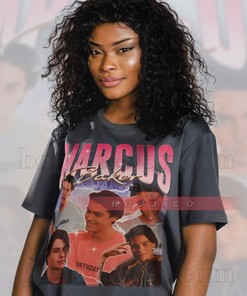 Marcus Baker Retro Tee from Ginny & Georgia featuring 90s Sweater, Call Out My Name, and Homage Tshirt