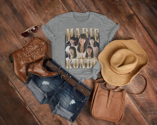 Marie Kondo Shirt, This One Sparks Joy Tshirt, Declutter Organization Marie Kondo Vintage Shirt, Magic Tidying Up Marie - Image 3