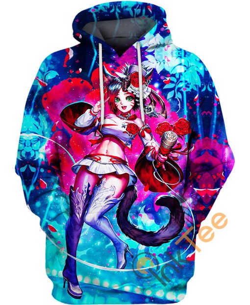 Mario Peach All Over Print 3D Hoodie with Custom Graphics and 3D Design