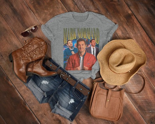 Mark Normand Vintage Comedian Shirt - Funny Tshirt and Retro 90s Sweater - Image 3