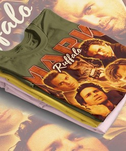 Mark Ruffalo Retro Tee - Vintage Film T-Shirt for Men - Classic Movie Shirts