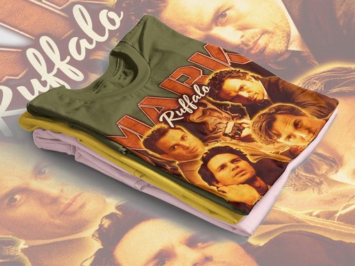 Mark Ruffalo Retro Tee - Vintage Film T-Shirt for Men - Classic Movie Shirts