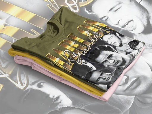 Marlon Brando Gangster Vintage Shirt - American Actor Fan Tees and Retro 90s Sweater - Image 4