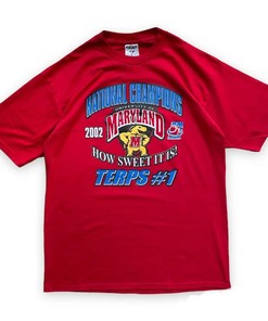 Maryland Terrapins 2002 NCAA Apparel Set - T-Shirt, Sweatshirt, Hoodie & More - Full Color Gift for NCAA Fans