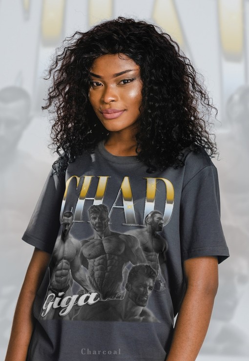 Masculine Giga Chad Meme Alpha Male Body Builder Unisex Tee