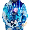Masked Gentleman All Over Print 3D Hoodie with Custom Graphics