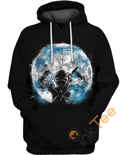Master Dual Swordsman Kirito Hoodie 3D: Perfect for Sword Art Online Fans