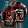Master Roshi Being Attacked All Over Print 3D Hoodie with Custom Graphics