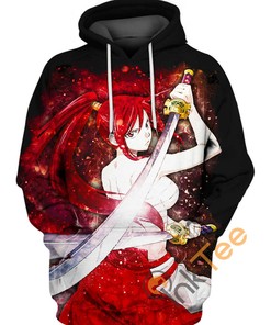 Master Yoh Men's All Over Print 3D Hoodie with Custom Graphics