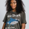 Matching Family Shirts, Papa Shark Unisex Tees, Family T-Shirt, Grandfather Shark Shirt, Infant, Toddler