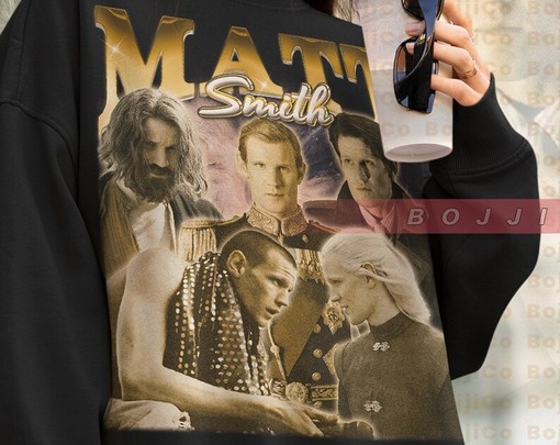 Matt Smith Doctor Who Vintage Sweatshirt - Homage and Fan Tees for Retro Fans - Image 4