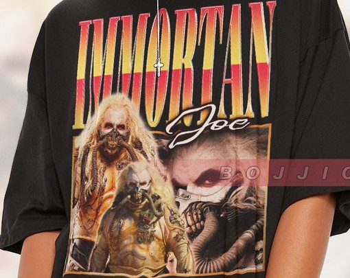 Max Film Retro Shirt, Immortan Joe Homage Tshirt, Hugh Keays-Byrne Fan Tees, Fury Road Tee - Image 2
