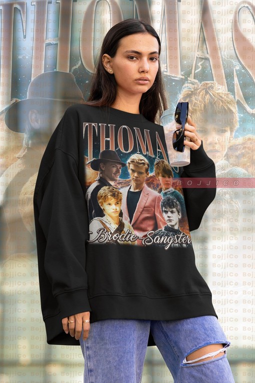 Maze Runner Thomas Brodie Sweatshirt, Anne Frank Homage Tee