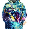 Mega Rayquaza All Over Print 3D Hoodie for Men with Eye Catching Design