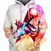 Mega Scizor All Over Print 3D Hoodie with Unique Print for Men