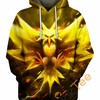 Mega Zapdos All Over Print 3D Hoodie for Men with Bold Graphic Art