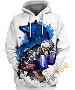 Megalobox Yuri All Over Print 3D Hoodie with Immersive 3D Graphics