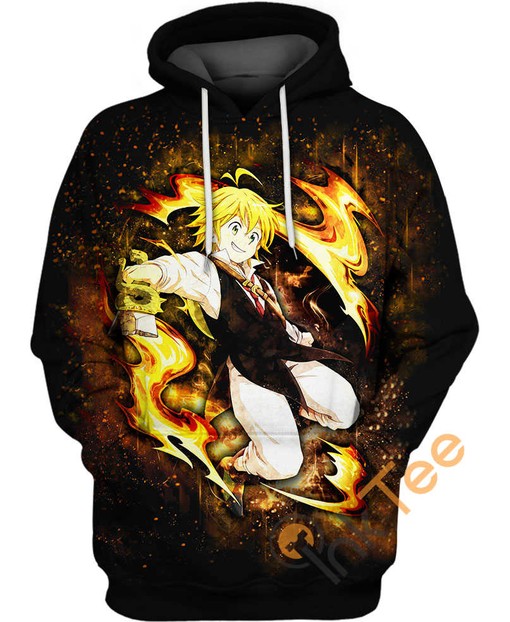 Meliodas The Love All Over Print 3D Hoodie with Striking Graphics