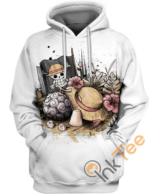 Memories Of One Piece All Over Print 3D Hoodie with Awesome Graphic Design