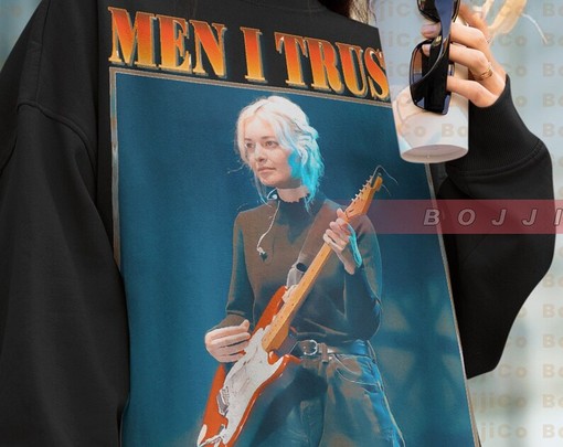 Men I Trust Vintage Indie Sweater - Fans Retro 90s Sweater and Quebecois Band Tee - Image 4