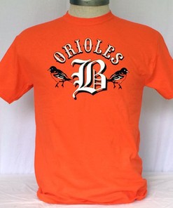 Men'S Original Baltimore B With Orioles T-Shirt - MLB Baseball with Mens Sport Shirts