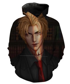 Menacing Dio Brando 3D Hoodie - Men's All Over Print Zip Up Hoodies