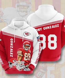 Men's All Over Print Kansas City Chiefs Zip Up Hoodie: Stay in Style