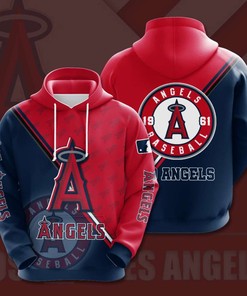Men's All Over Print Los Angeles Angels Hoodie with Custom Design: A Unique Fan Choice