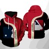Men's Arizona Diamondbacks 3D Hoodie with Team Print Design