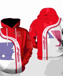 Men's Cleveland Indians All Over Print 3D Hoodie - Custom Design Available - All Over Print Hoodies for Women