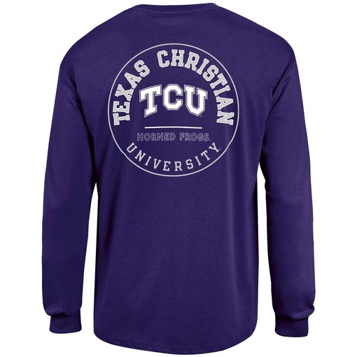 Men's Russell Athletic TCU Horned Frogs Long Sleeve Tee - Perfect NCAA Gift for Fans and Students