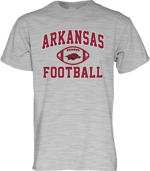 Men's Sport Shirts: Arkansas Razorbacks Football T-Shirt for NCAA Fans