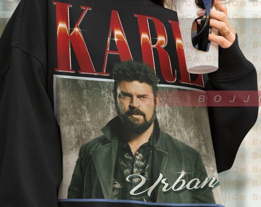Men's Vintage Movie Shirt, Karl Urban, Hugh Jackman, Robert Mitchum Tshirt, Classic Movie Tshirt, Film T-shirt - Image 4