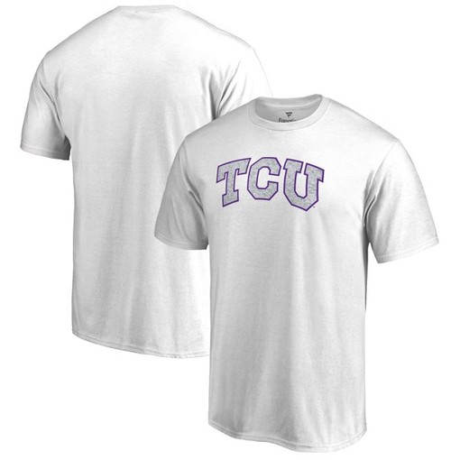 Men's White TCU Horned Frogs Out T-Shirt - Perfect NCAA Shirt for Fans and Students