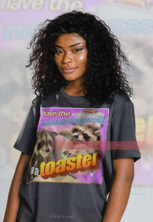 Mental Capacity of a Toaster Meme Shirt for Movie Fans - Opossums Lover Shirt with Quotes and Memes for Possums
