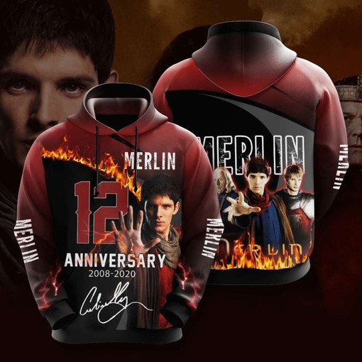 Merlin Custom All Over Print 3D Hoodie for Women - Get it Now