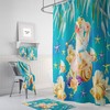 Mermaid Dream Bathroom Set with Shower Curtain, Towels, and Bath Mat | at home shower curtains