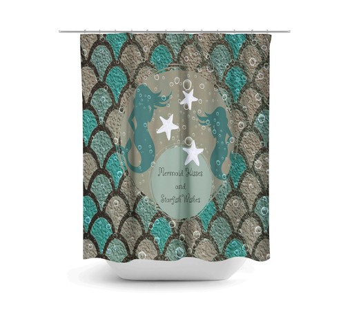 Mermaid Shower Curtain, Magical Bathroom Decor Fit for a Mermaid | unique shower curtains - Image 2