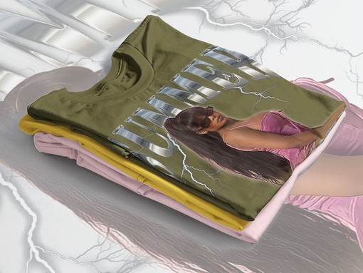 Metallic Summer Walker Shirt, 90s Tribute Rap Hip Hop Tee - Image 4