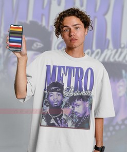 Metro Boomin Homage Shirt - Retro Style Fan Sweater for Hip-Hop/Rap Fans